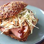 Pork Sandwich with Homemade Slaw