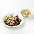 Soup and Tuna Salad