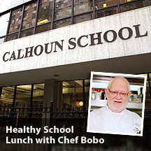Healthy School Lunch with Chef Bobo