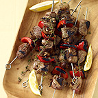 Lamb and Vegetable Kabobs