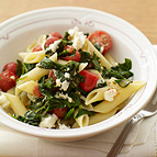 Penne with Spinach and Tomatoes