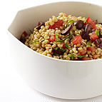 Wheat Berry Salad with Tomatoes and Olives